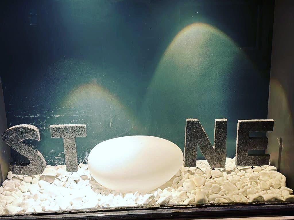 The STONE window display